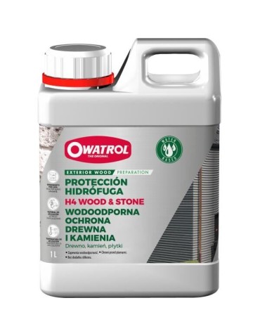 Owatrol H4 Wood blokuje wnikanie wody 1L