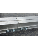 Łącznik 18x 100 ALU 2szt + 8 wkrętów