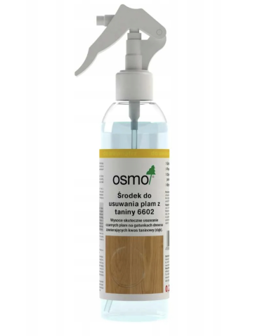 OSMO 6602 Środek do usuwania plam z taniny 0,25 l – drewno dębowe i egzotyczne