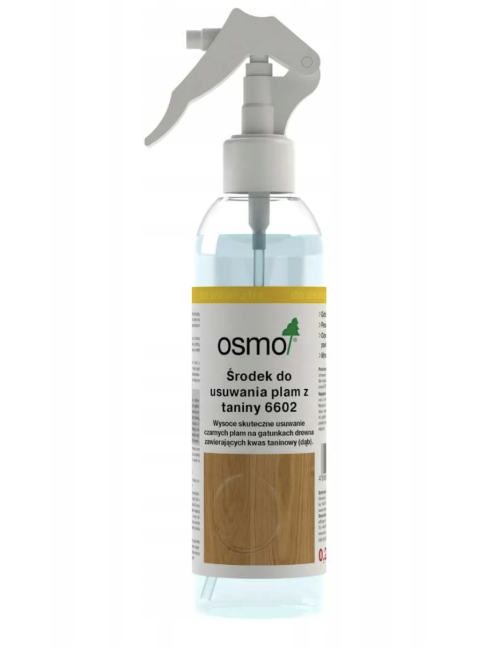 OSMO 6602 Środek do usuwania plam z taniny 0,25 l – drewno dębowe i egzotyczne