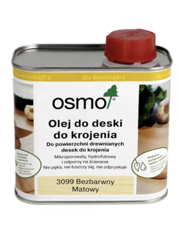 OSMO 3099 Top-Olej 0,5 l – olej do desek do krojenia i blatów kuchennych