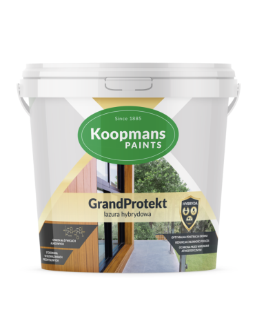 Koopmans GrandProtekt 902 Piasek Sahary 3 l – dekoracyjna ochrona drewna
