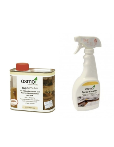 OSMO 3058 Olej Do Blatów + 8026 Płyn Czyszczący