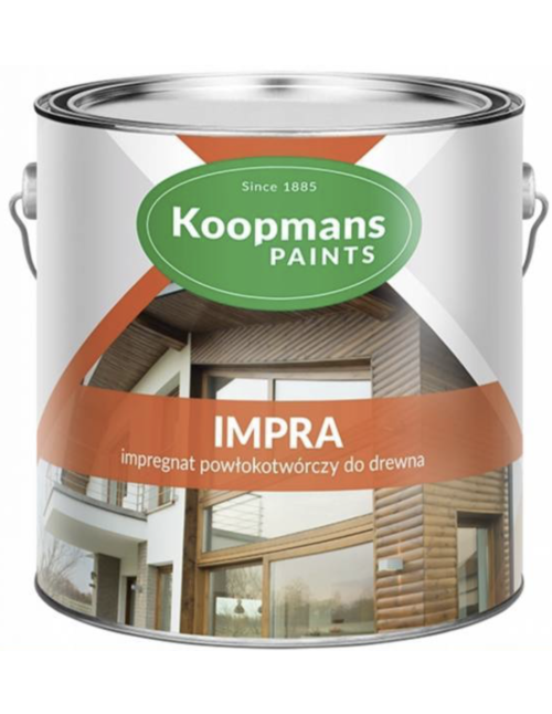 Koopmans 030 IMPRA Szary Paryski 2,5 L – impregnat dekoracyjny do drewna