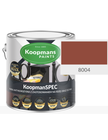 farba antykorozyjna KoopmanSPEC RAL 8004