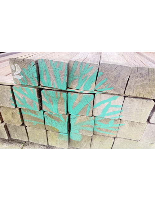 Kantówka Azobe strugana 85x85x3500 mm | Ekki
