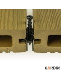 Wkręt TX15 czarny Gardin Pro alumininium 100szt