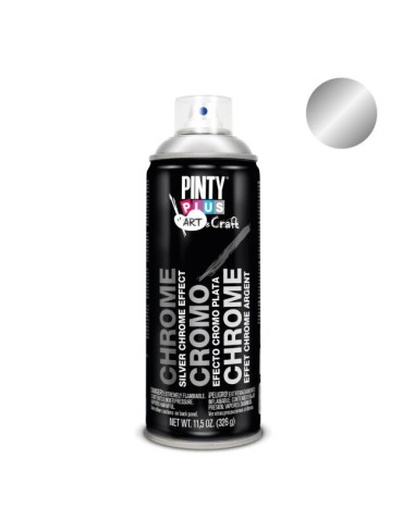 Pintyplus Chrome Effect srebrny efekt chromu w sprayu 400 ml