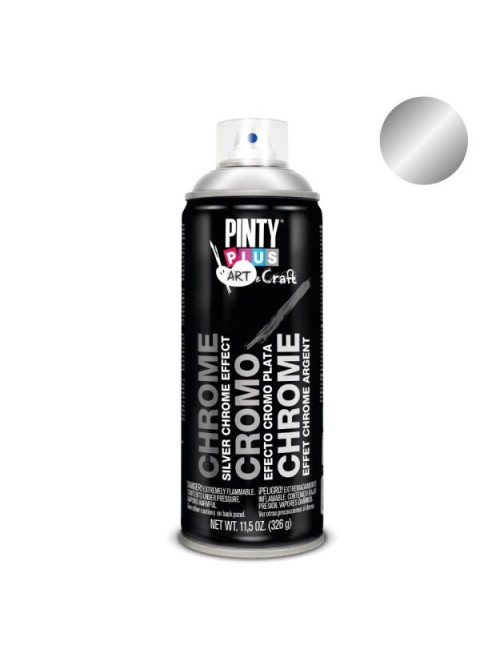 Pintyplus Chrome Effect srebrny efekt chromu w sprayu 400 ml